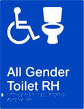 All Gender Accessible Toilet Right Hand Transfer (PB-AAGTRH)