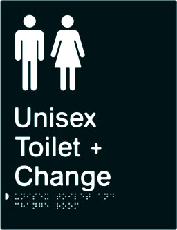 Unisex Toilet & Change Room [PBABk-UTACR]