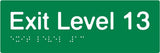 PB-SlimExit - Green - "Exit Level"