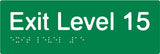 PB-SlimExit - Green - "Exit Level"