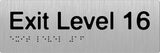 PB-SSSlimExit - Stainless Steel - "Exit Level"