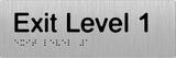 PB-SSSlimExit - Stainless Steel - "Exit Level"
