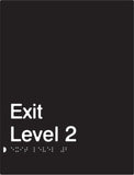 Black Exit Signs (PBABk-Exits)