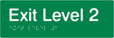 PB-SlimExit - Green - "Exit Level"