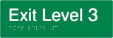 PB-SlimExit - Green - "Exit Level"