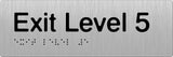 PB-SSSlimExit - Stainless Steel - "Exit Level"