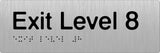 PB-SSSlimExit - Stainless Steel - "Exit Level"