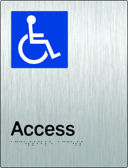 Accessible Access Braille and Tactile Sign (PB-SSAAccess)