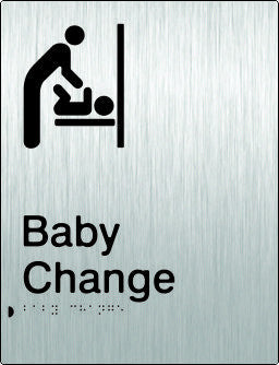 Baby Change Braille & tactile sign (PB-SSBC)