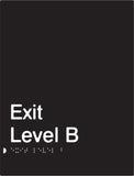 Black Exit Signs (PBABk-Exits)