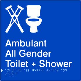 Ambulant All Gender Toilet & Shower (PB-AmbAGTAS)
