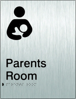 Parents Room Braille & tactile sign (PB-SSPR)
