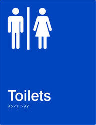 PB-AUT - Airlock sign for male and female toilets