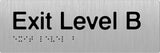 PB-SSSlimExit - Stainless Steel - "Exit Level"