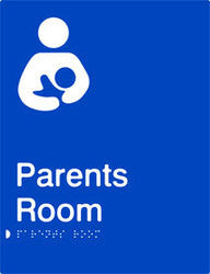 Parents Room Braille & tactile sign (PB-PR)