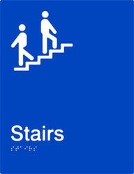 Stairs Braille & tactile sign (PB-Stairs)