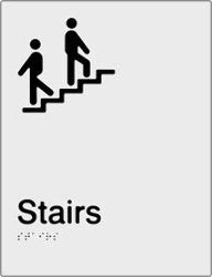 Stairs Braille & tactile sign (PB-SNAStairs)